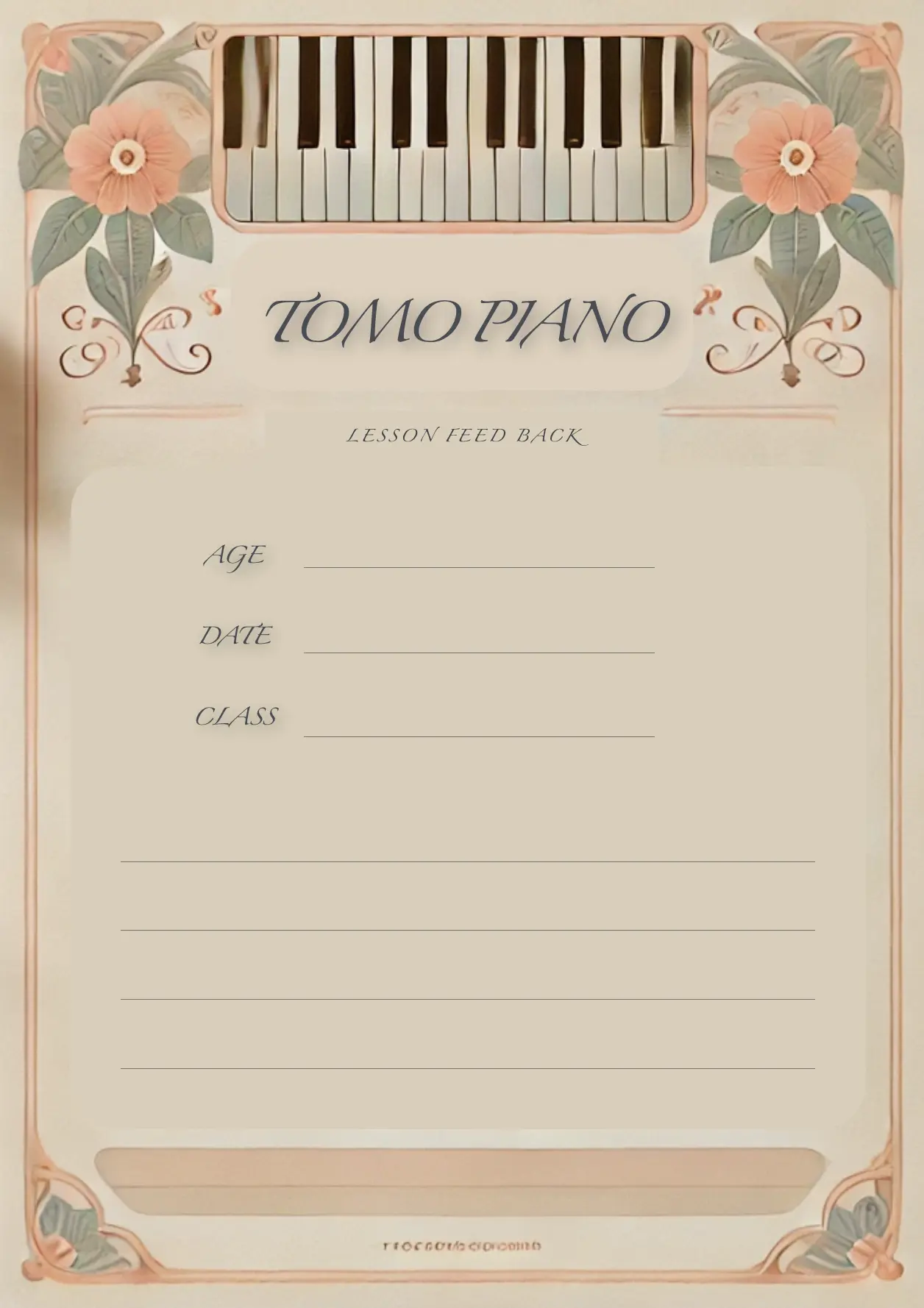 Feedback 3【10歳・子どもコース】