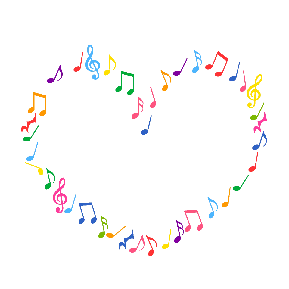 音符のハート